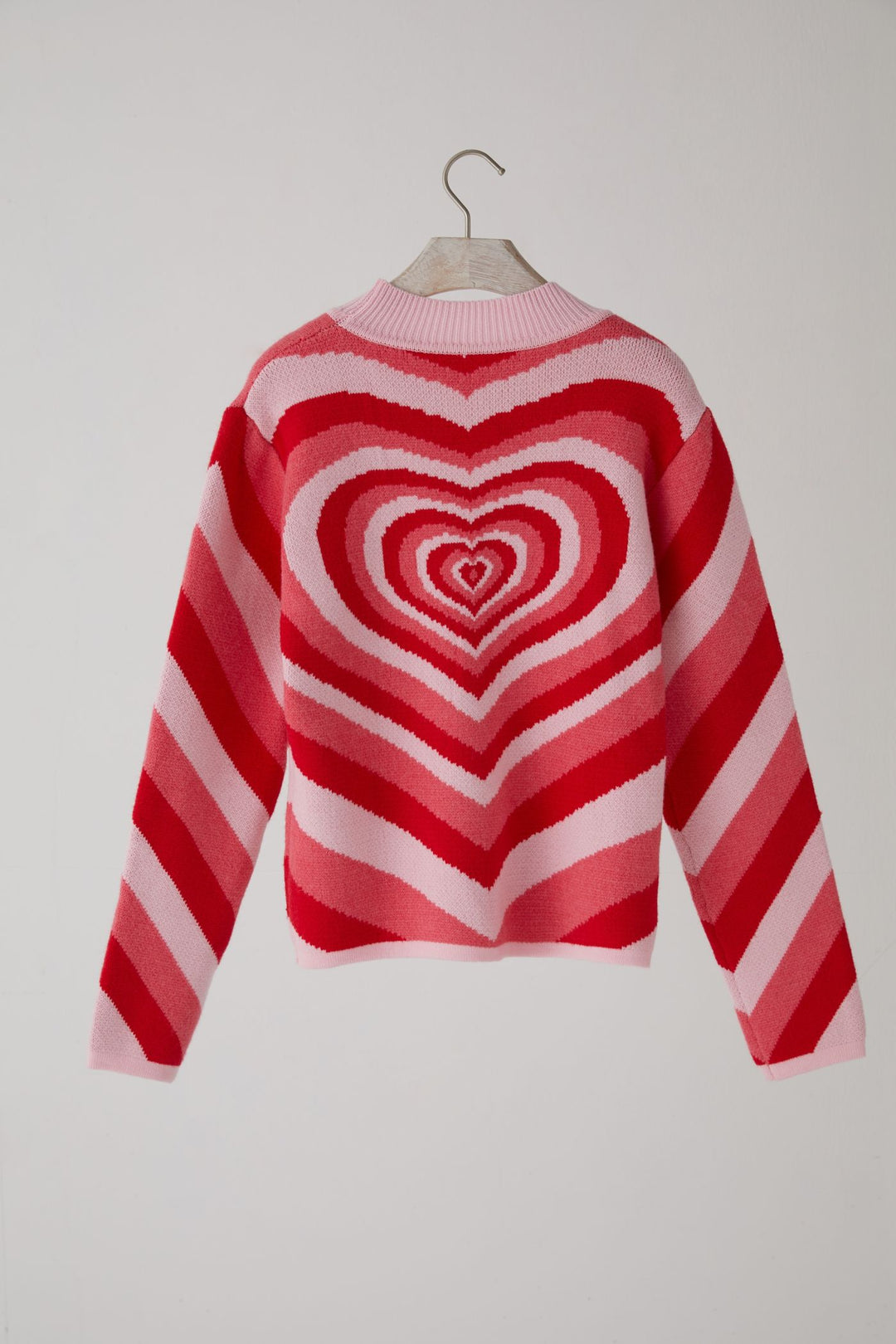 Enrica | Maglia con motivo a cuori