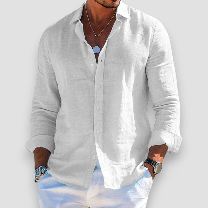 Lido Milano | Camicia in lino elegante e leggera (1+1 GRATIS)