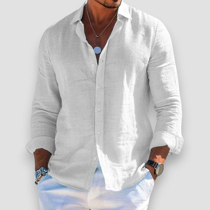 Lido Milano | Camicia in lino elegante e leggera (1+1 GRATIS)