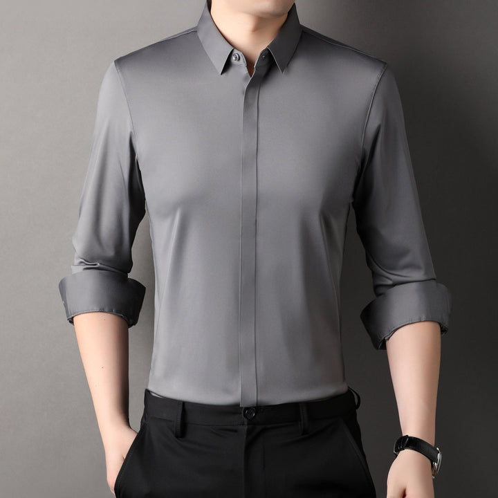 Massimiliano | Camicia elasticizzata antipiega da uomo