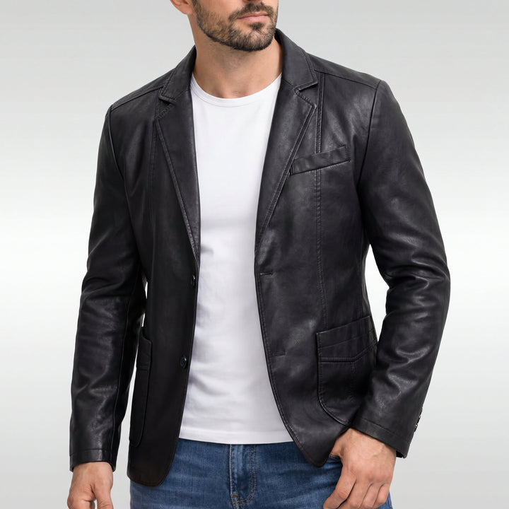 Fabrizio | Giacca in similpelle