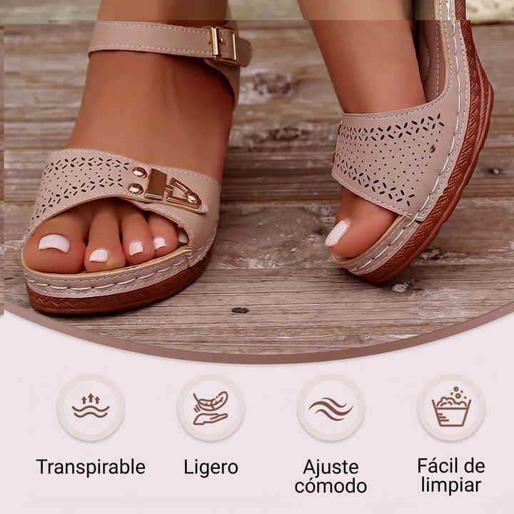 Nella | Comodi sandali ortopedici da donna stile boho