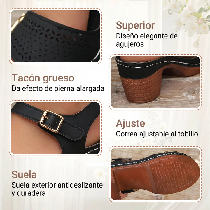 Nella | Comodi sandali ortopedici da donna stile boho