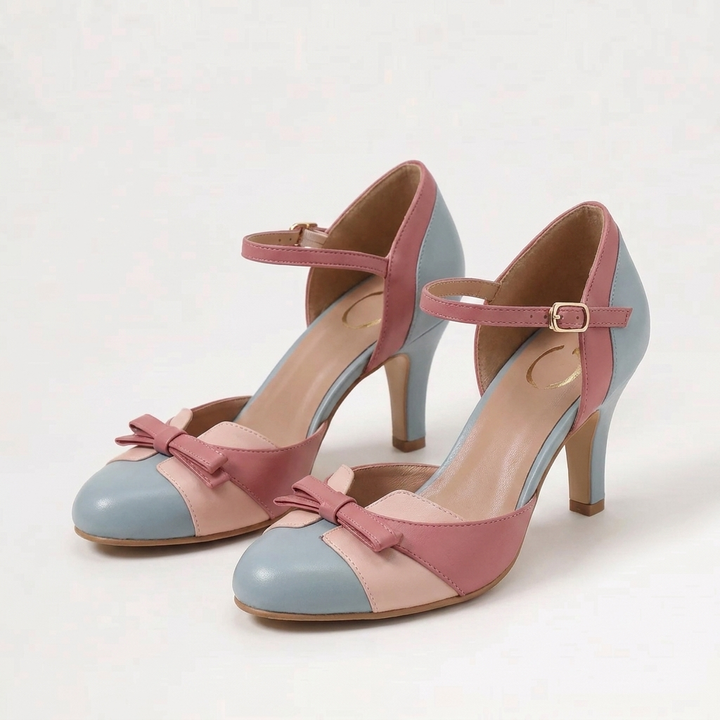 Brunella | Scarpe con tacco eleganti con cinturino