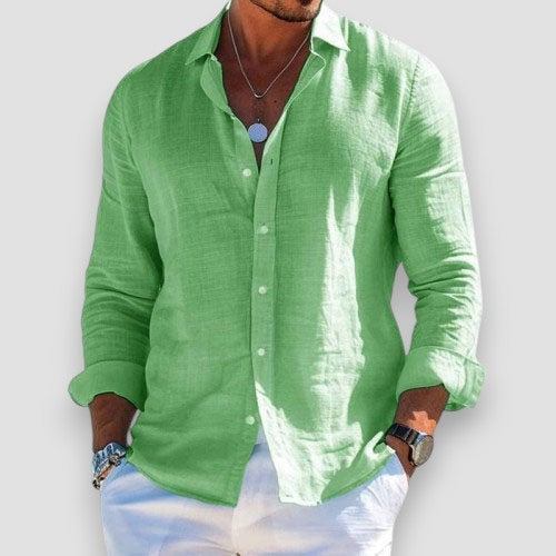 Lido Milano | Camicia in lino elegante e leggera (1+1 GRATIS)