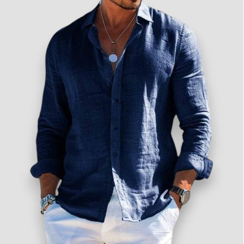 Lido Milano | Camicia in lino elegante e leggera (1+1 GRATIS)