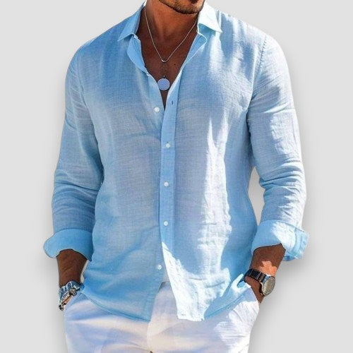 Lido Milano | Camicia in lino elegante e leggera (1+1 GRATIS)