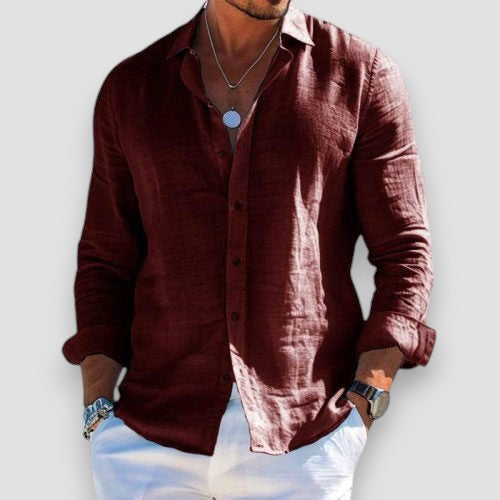 Lido Milano | Camicia in lino elegante e leggera (1+1 GRATIS)