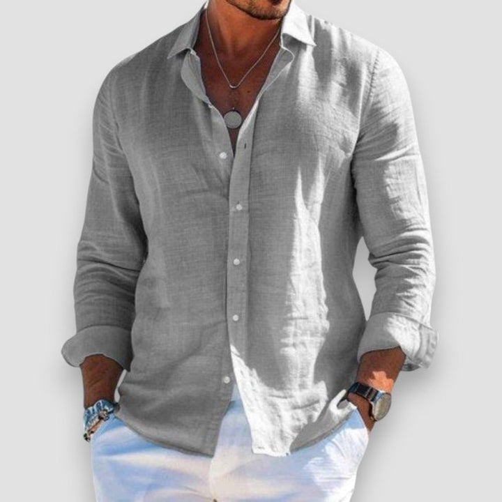 Lido Milano | Camicia in lino elegante e leggera (1+1 GRATIS)