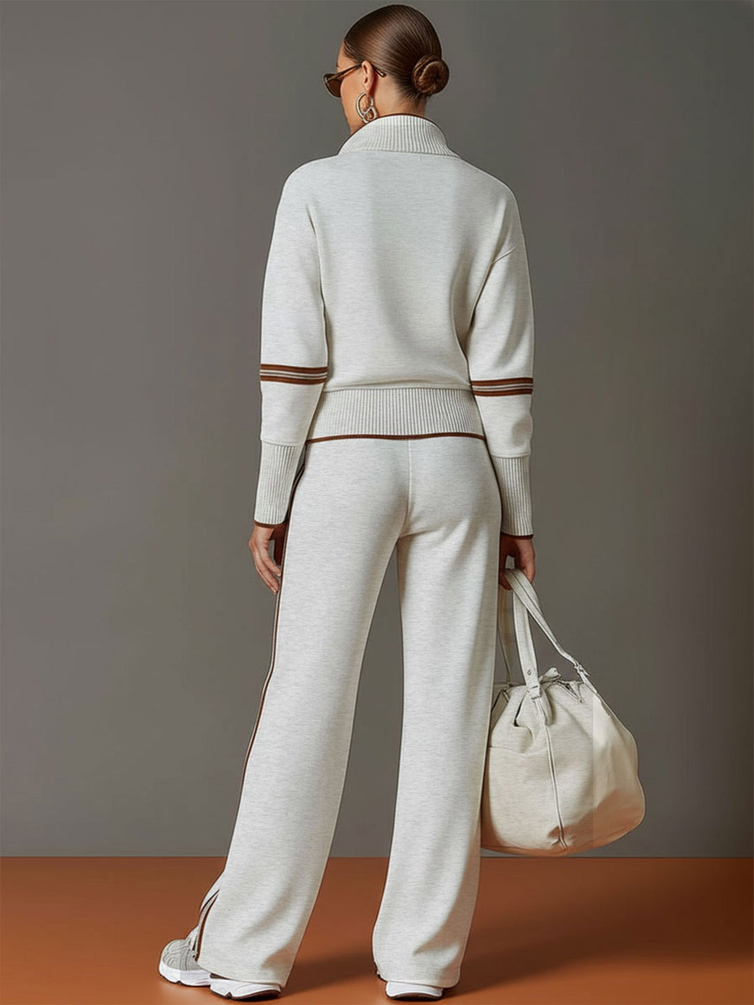 Marietta | Blusa e pantaloni a gamba larga