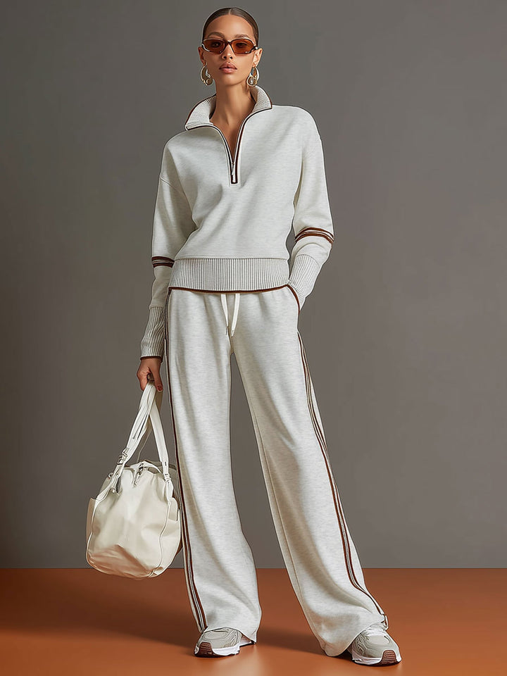 Marietta | Blusa e pantaloni a gamba larga