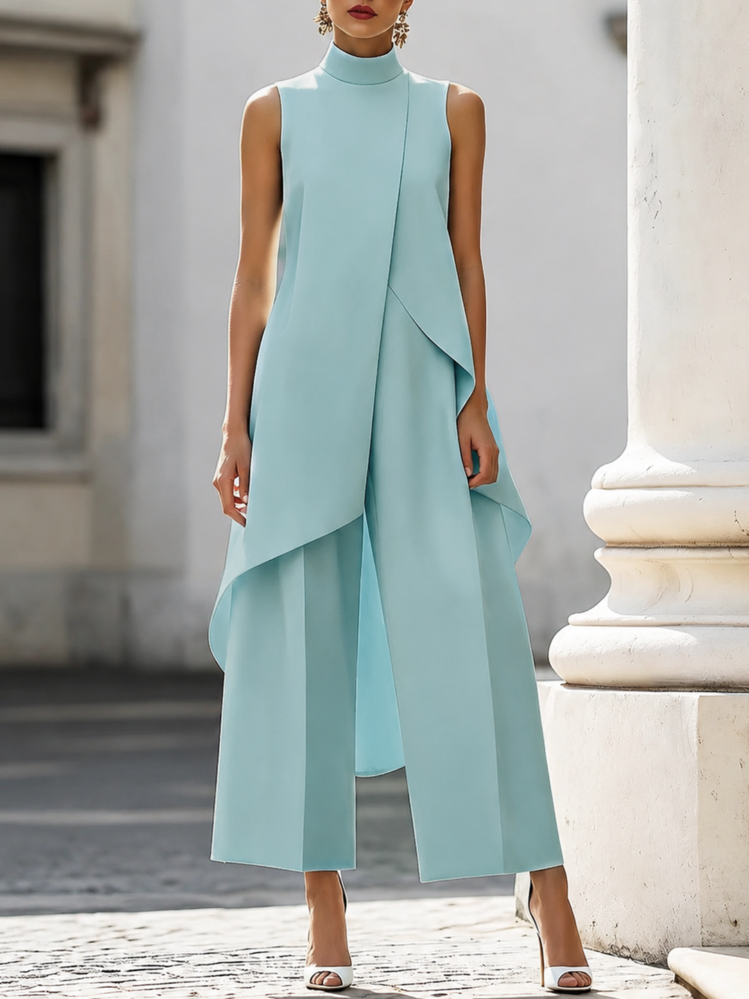 Clelia | Mono lungo di caduta elegante