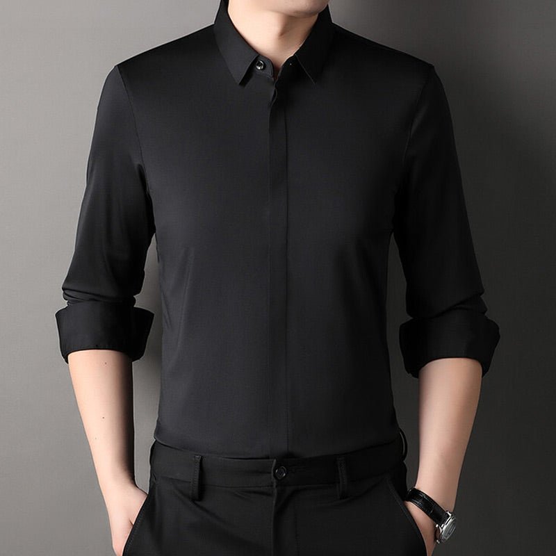 Massimiliano | Camicia elasticizzata antipiega da uomo