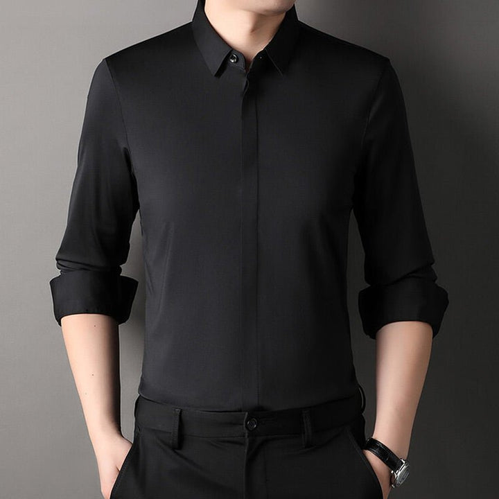 Massimiliano | Camicia elasticizzata antipiega da uomo
