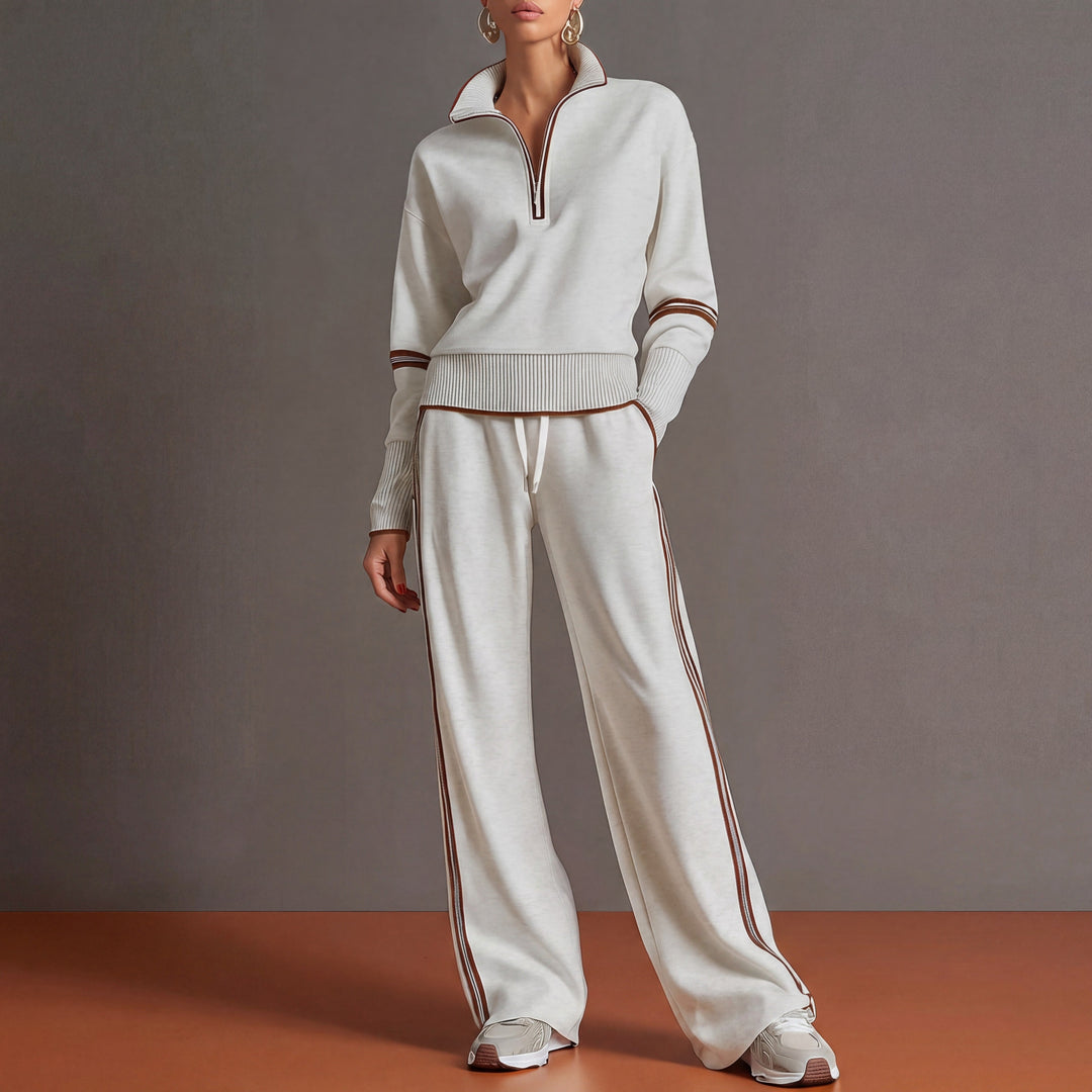Marietta | Blusa e pantaloni a gamba larga