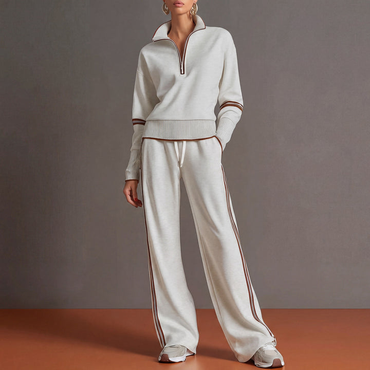 Marietta | Blusa e pantaloni a gamba larga