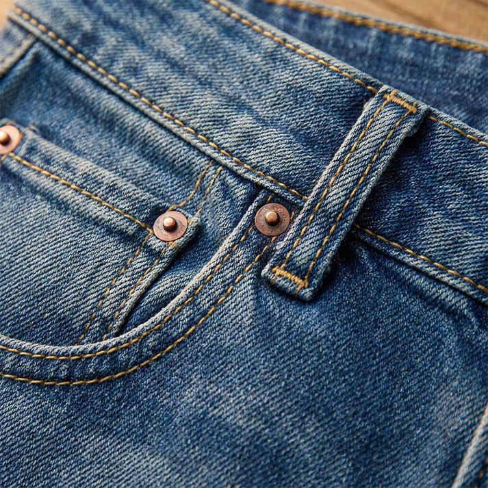 Zoe | Jeans a vita alta e gamba larga