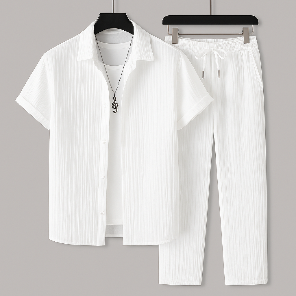Alessandro | Completo in lino casual